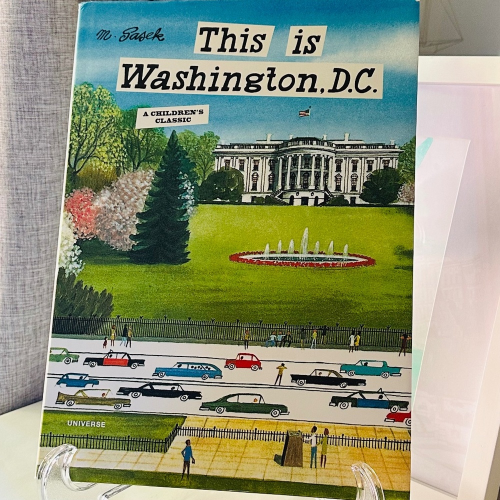 M Sasek This Is Washington DC A Children's Classic Hardcover Book